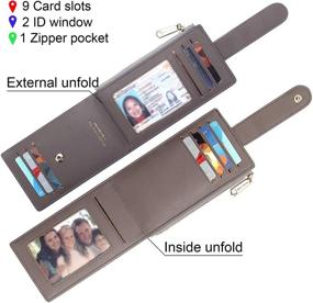 img 2 attached to 👛 Efficient OIDERY Wallet Organizer: Stylish Women's Handbags & Wallets Solution