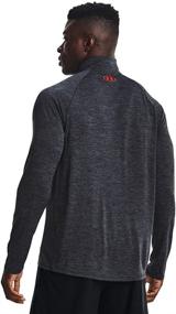 img 3 attached to 🚀 Ultimate Performance: Under Armour Zip Up T Shirt in Marine – Stay Ahead in Style!