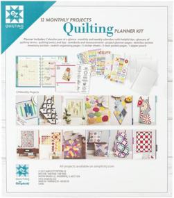 img 3 attached to 🧵 Нетрудное квилтинг: Набор планера EZ Quilting с 12 ежемесячными проектами