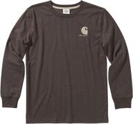 carhartt graphic t shirt running charcoal boys' clothing for tops, tees & shirts logo