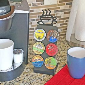 img 1 attached to ☕ 6-Cup Capacity Coffee Pod (K-Cup) Storage Rack: Organize and Display your Favorite Coffee Pods!