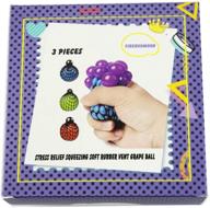 stress-relief rubber squeeze toy by fireboomoon logo