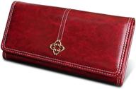 topkull womens wallet trifold capacity women's handbags & wallets logo