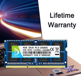 img 2 attached to 🖥️ DUOMEIQI 8GB Kit(2 X 4GB) 1333Mhz DDR3 SDRAM - Laptop Memory Upgrade