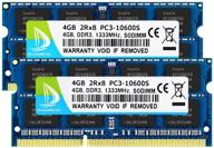 🖥️ duomeiqi 8gb kit(2 x 4gb) 1333mhz ddr3 sdram - laptop memory upgrade логотип