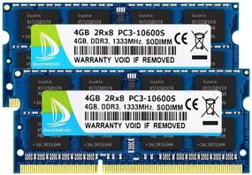 img 4 attached to 🖥️ DUOMEIQI 8GB Kit(2 X 4GB) 1333Mhz DDR3 SDRAM - Laptop Memory Upgrade