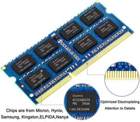 img 3 attached to 🖥️ DUOMEIQI 8GB Kit(2 X 4GB) 1333Mhz DDR3 SDRAM - Laptop Memory Upgrade