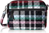 👜 optimized search: vera bradley cotton triple compartment crossbody handbag logo