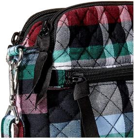 img 1 attached to 👜 Optimized Search: Vera Bradley Cotton Triple Compartment Crossbody Handbag
