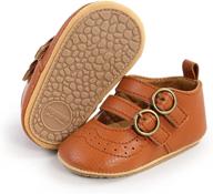 👟 lafegen leather infant toddler walker girls' shoes: stylish and comfortable flats! logo