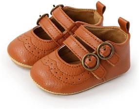 img 2 attached to 👟 LAFEGEN Leather Infant Toddler Walker Girls' Shoes: Stylish and Comfortable Flats!