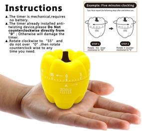 img 2 attached to Mechanical 360°Rotating Waterproof Management Fruit Pepper