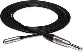 img 4 attached to 🎧 Hosa HXMS-025 REAN 3.5mm TRS to 1/4" TRS Pro Headphone Adapter Cable, 25ft