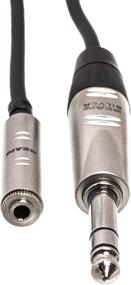 img 1 attached to 🎧 Hosa HXMS-025 REAN 3.5mm TRS to 1/4" TRS Pro Headphone Adapter Cable, 25ft