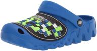 skechers boys foamies - zaggle mega-craft 402195l shoes for little and big kids logo