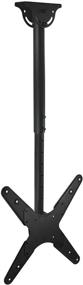 img 4 attached to 📺 Mount-It! Premium TV Ceiling Mount for 23-42 Inch Flat Screen TVs | Vaulted Ceiling TV Mount Bracket | Multiple VESA Patterns | Max TV Weight 110 Lbs