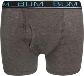 img 1 attached to 🩲 B U M Equipment Boys' Striped Underwear Briefs - Stylish Comfort for Kids