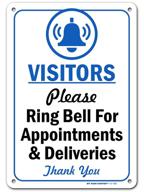 assistance appointment sign fade resistant center logo