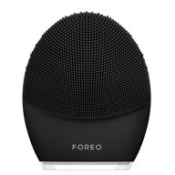 🚿 foreo luna 3 men app-connected smart facial cleansing tool for skin and beard, black, complete 5-piece set logo