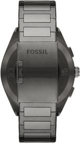 img 2 attached to Мужские гибридные умные часы Fossil Everett с функцией измерения пульса, встроенным активометром, уведомлениями смартфона и предпросмотром сообщений