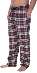 img 4 attached to Cotton Poplin Lounge Pants Available MNLL01_18 Men's Clothing and Sleep & Lounge