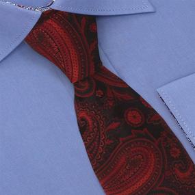 img 2 attached to 👔 Epoint Men's Fashion Multicolor Silk Patterns Extra Long Necktie