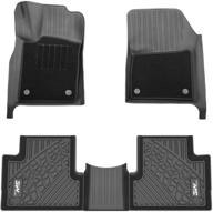 3w floor mats compatible for jeep grand cherokee 2016-2020 (not for jeep cherokee) with front &amp logo