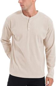 img 1 attached to 👕 QUALFORT Men's Lightweight Classic Pullover Sweater: Ideal Clothing for Shirts