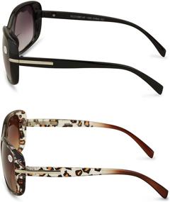 img 2 attached to 🕶️ Women's Bifocal Reading Sunglasses: Black and Leopard Vintage Reader Glasses for Outdoors - 2 Pairs