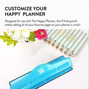 img 1 attached to 📎 me &amp; my BIG ideas Punch - The Happy Planner Scrapbooking Supplies - 9 Hole Paper Punch For Disc-Bound Planners - Add Custom Paper To Your Planner - Classic Size