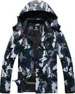 🧥 gemyse men's winter mountain ski jacket: waterproof, windproof, and rain resistant logo