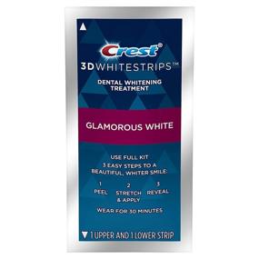 img 3 attached to Crest 3D Whitestrips Glamorous White Teeth Whitening 🦷 Kit - 16 Treatments + 2 Bonus Express Treatments