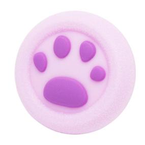 img 3 attached to 🐾 Enhance Gaming Experience with Playrealm Soft Rubber Silicone 3D Texture Thumb Grip Cover Set - Compatible with PS5, PS4, Xbox Series X/S, Xbox One, and Switch PRO Controller (Cat Paw Brown Purple)