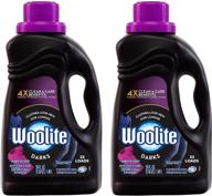 🌙 woolite dark care laundry detergent: midnight breeze scent - 2 pack, 50 oz/33 loads, packaging may vary logo