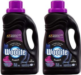 img 4 attached to 🌙 Woolite Dark Care Laundry Detergent: Midnight Breeze Scent - 2 Pack, 50 oz/33 Loads, Packaging May Vary