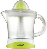 brentwood j-17 40oz electric citrus juicer in white for efficient extraction логотип