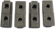 efficient clamping with 8 pack m8 t-slot nuts for slot milling t sliding nut block in black логотип