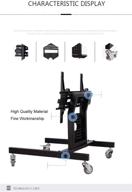 📺 sunter98 rolling tv mount stand trolley - low height cart for 32-65inch plasma, led, lcd monitors (model d750) logo