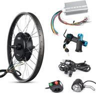 ebuysmart mxus electric motor wheel: powerful 3000w ebike conversion kit with lcd throttle & controller logo