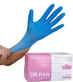 img 3 attached to 🧤 3.5 Mil Nitrile Gloves, 10 x 100-ct Boxes - Food Safe, Industrial Grade, Latex Free, Wholesale (1000 Count) (Small)