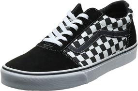 img 4 attached to 👟 Vans Unisex Low Top Sneakers: Stylish Canvas Shoes for Boys