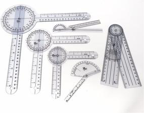 img 4 attached to Spine-Finger Goniometer Protractor A2Z