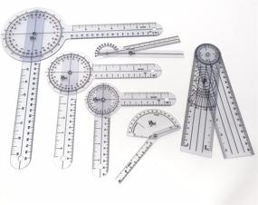 img 3 attached to Spine-Finger Goniometer Protractor A2Z