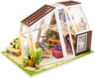 🏠 enhance playtime with flever dollhouse miniature furniture gift - aurora collection logo