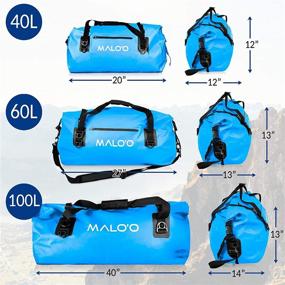 img 3 attached to Maloo ROLL TOP DUFFLE - Малу РОЛЛ ТОП ДАФЛ