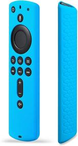 img 3 attached to 📱 SYMOTOP 3 пакета силиконового чехла для дистанционного пульта Fire TV Stick 4K / Fire TV Cube / Fire TV (3-го поколения) - совместим с новым пультом Alexa Voice Remote 2-го поколения (черный, синий, красный)