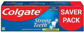 img 4 attached to Colgate Strong Teeth Toothpaste Toothbrush