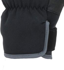 img 3 attached to SEALSKINZ Extreme Cold Weather Cycle Split Finger Glove - Unisex Waterproof