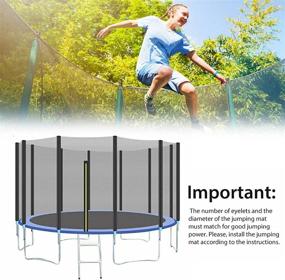 img 2 attached to Trampoline Replacement Jumping Suitable Trampolines Sports & Fitness for Leisure Sports & Game Room