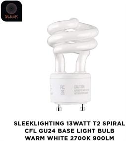 img 1 attached to 💡 SleekLighting 13W Spiral Compact Fluorescent